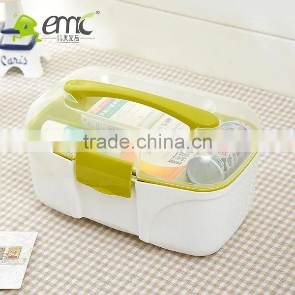 Plastic Storage Box for Medicine, Plastic Storage Box With Handle and Lid photo-2