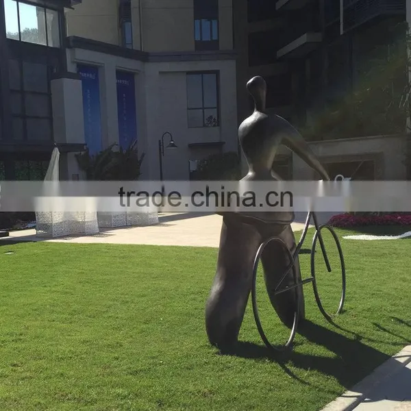 Bronze FRP Rider Sculpture Statue photo-6
