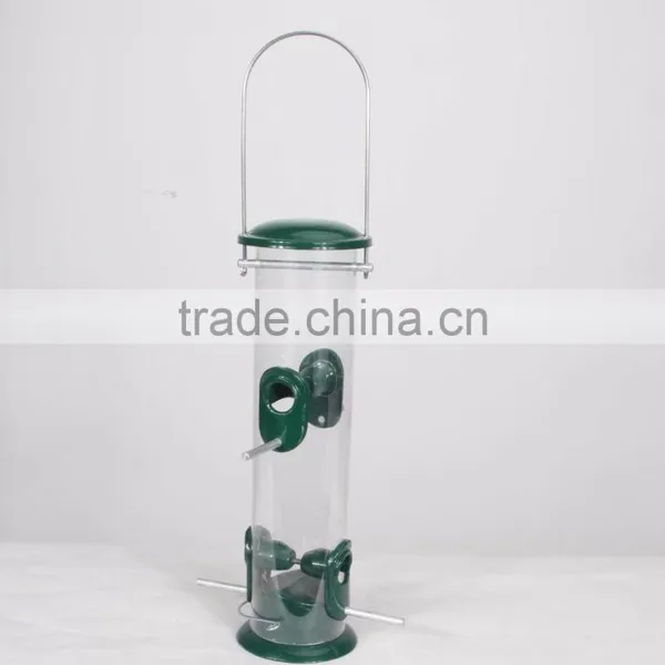 Garden Squirrel Proof Metal Bird Seed Feeder photo-2