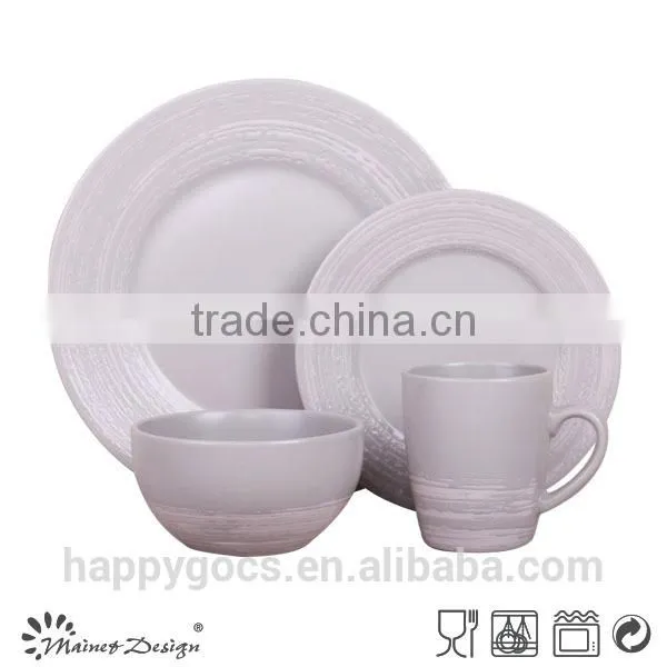 18pcs Antique Glazed Dinner Set Ceramic photo-6