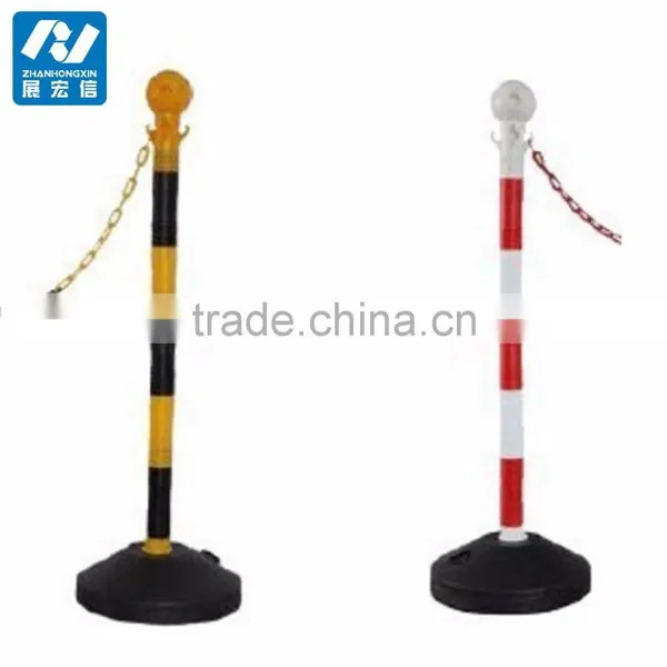 Plastic Stanchions and Chains,plastic Crowd Barrier Post photo-2