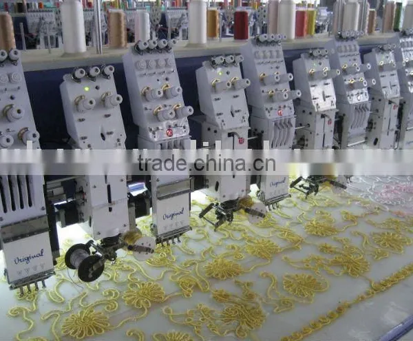 TP912(685 800x1170) 4 in 1 Mixed Flat+single Sequin+coiling+towel Embroidery Machine