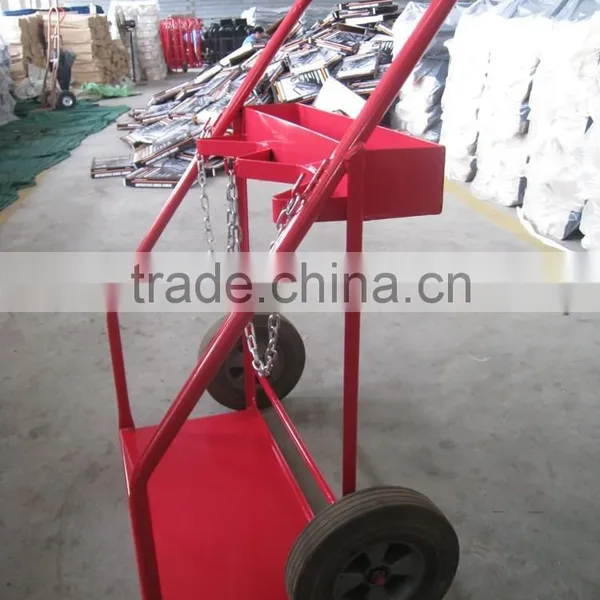 Different Size Load Capacity Drum Two Oxygen Cylinder Hand Truck Tool Cart photo-4