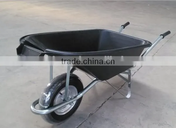75L Steel Dural Handle Single Wheel Barrow With Plastic Bucket WB5600 photo-5