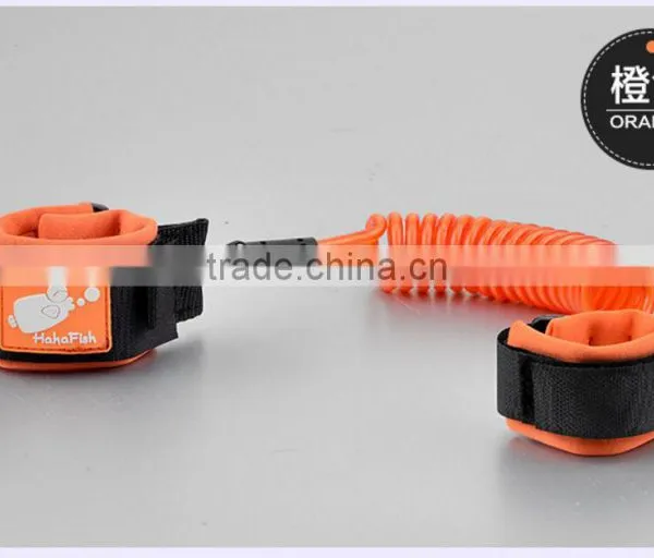 Kids Safety Wrist Rein Harness Strap Elastic String Toddler Anti Loss Children Wrist Link Collapsible Rope Cannot Cut off photo-2