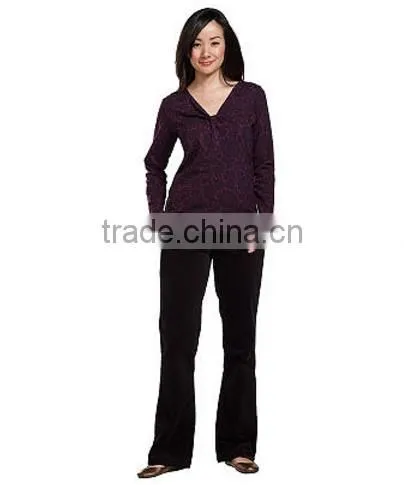Liz Claiborne Sloane Cotton Straight Leg Boot-Cut Corduroy Pants (Garment Stock Lots / Apparel Stock / Stocklots Sri Lanka) photo-2