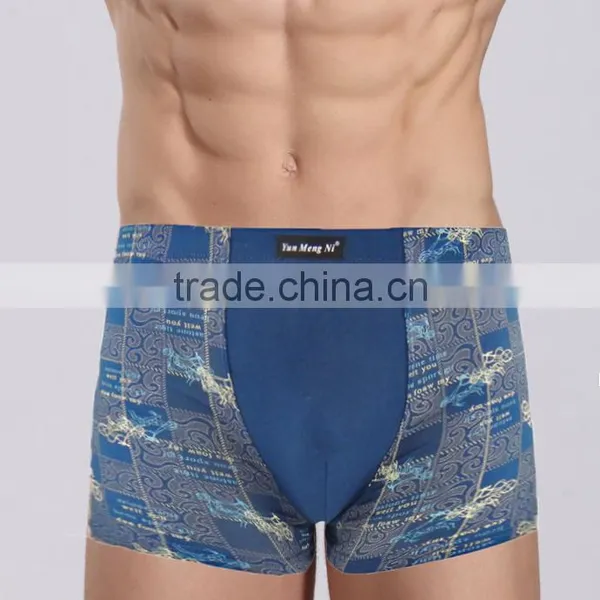 New Desgin Fashion Printing Men's Shorts Sexy Strong Men's Boxers Underwear photo-3