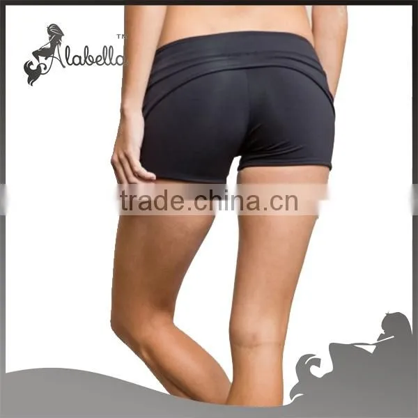 Wholesale Bum Shorts Plain Black Shorts of Clothing Manufacturer photo-3