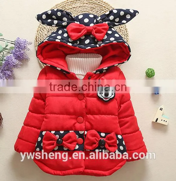 New Style Baby Girls Children Down Jacket Hoodies Jacket