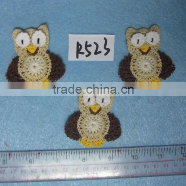 High Quality Crochet Animal Applique for Kids Garment photo-3