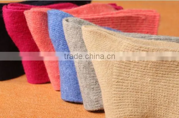 Zm52953a 2016 Winter Thick Socks Wholesale Solid Color Baby Socks photo-5