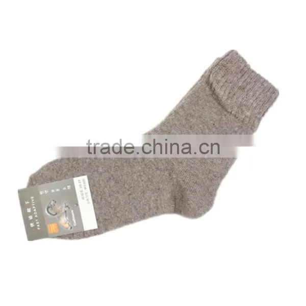 40 Pcs/lot Hot Sale Solid Cotton and Polyester Mixed China Made Solid Comfortable Men Thick Socks photo-2