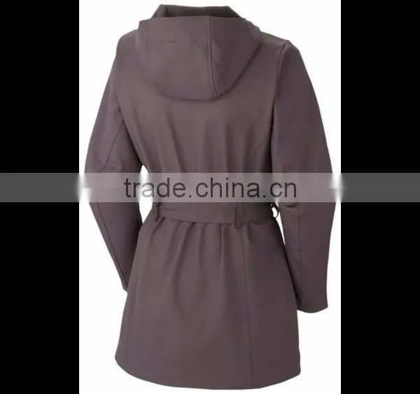 New Arrival Ladies Soft Shell Fashionable Design Jacket Winter Coat photo-2