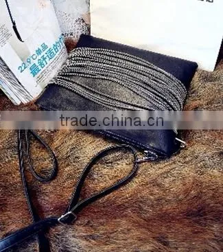 DY0137Z Europea Fashion Ladies Chain Envelope Clutch Bag photo-3