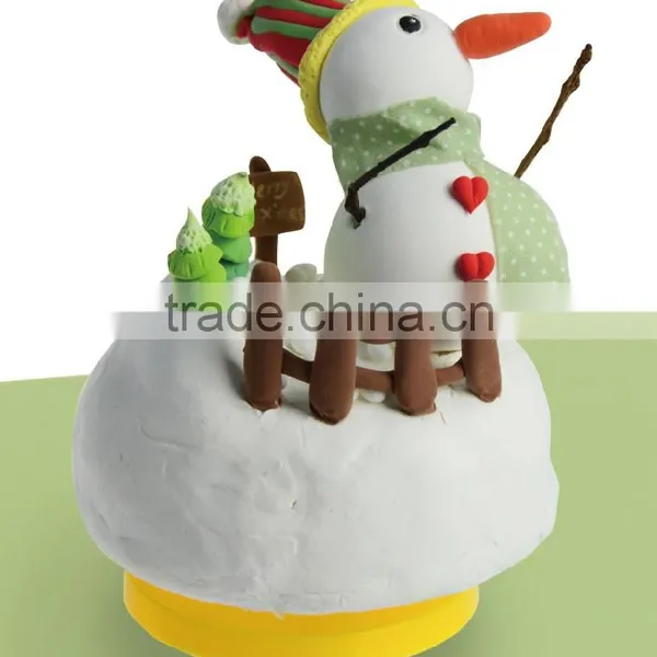 Clay Christmas Craft Decorations Xmas With Christmas Reindeer photo-5