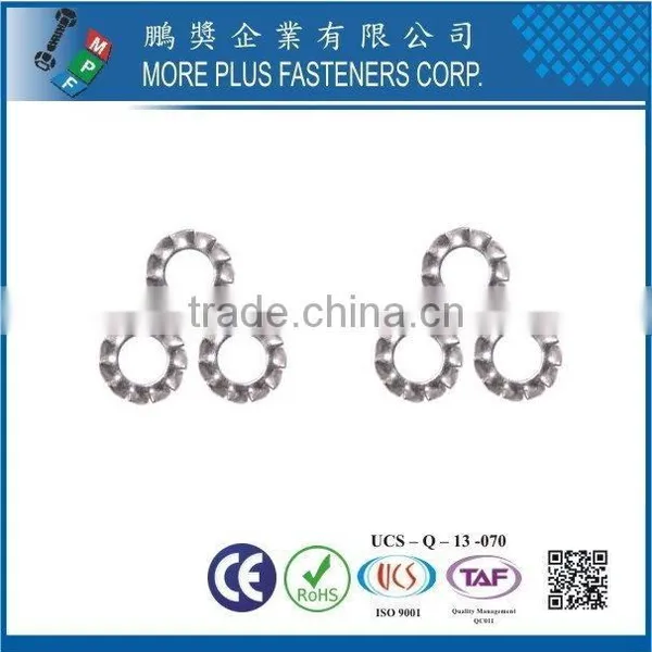 Taiwan Stainless Steel 18-8 Copper Brass Aluminum Tooth Lock Washer Type Of Lock Washers Star Lock Washer photo-3