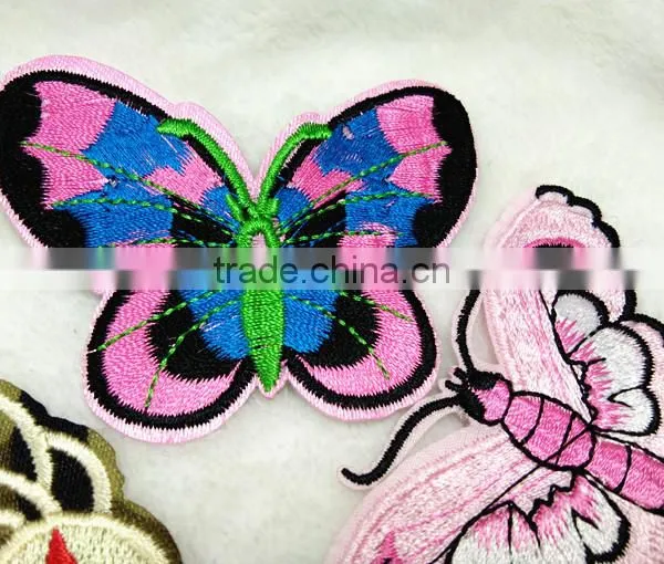 Custom Embroidery Patch Butterfly Badge Designs photo-2