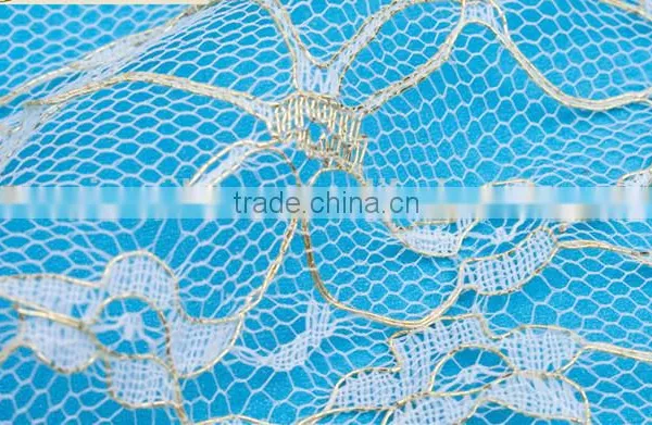 Gold Thread Small Plum Flower Bud Silk Fabrics photo-3