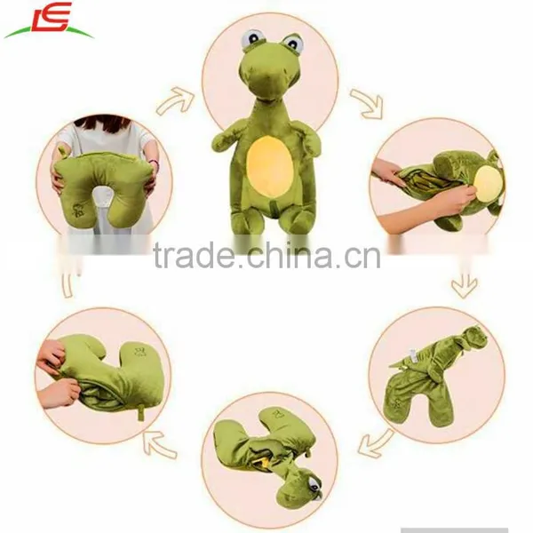 Custom Stuffed Plush Toy 2 in 1 Change Into U Pillow photo-2