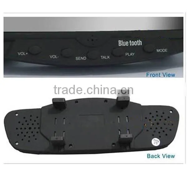 Handsfree Rearview Bluetooth Mirror Car Kit Rearview photo-2