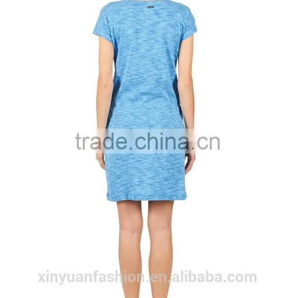 New Arrival Women Cotton Dress Womens Apparel 2017 Summer Wearing photo-4
