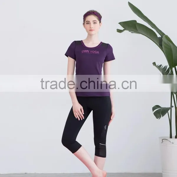 2017 Breathable Slim Fit Yoga Women Fitness Bulk Leggings photo-5