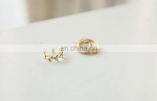 Knuckle Sets Finger Ring Open Olive Branch Ring Circle Sets Ring Set Jewellery photo-5