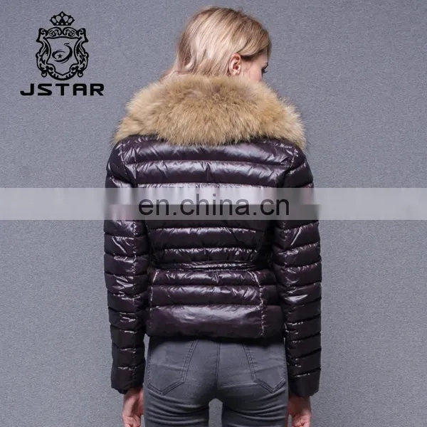 Online Shop Fashion Winter Jacket Fur Parka With Fur Hood photo-2