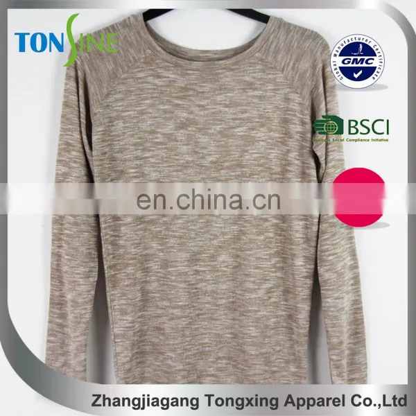 Women's Yarn Dyed Top With PU