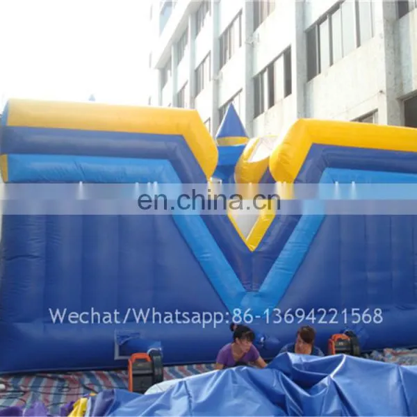 Kids Blue Slide and Castle Inflatable Bouncer Combo 5x4x3m photo-3