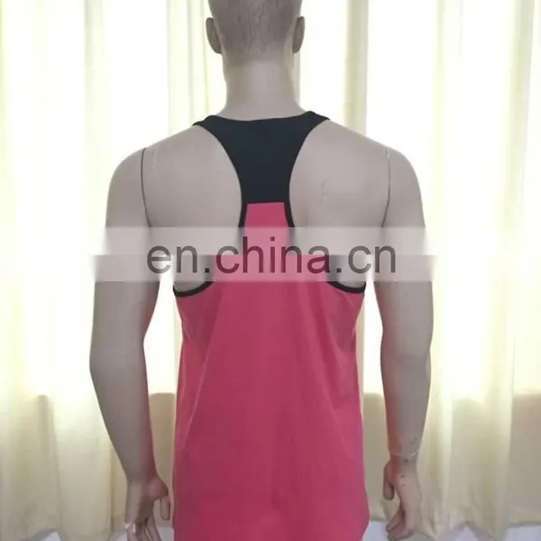 Yihao Trade Assurance Men Clothing Sleeveless Fitness Sportwear Gym Vest Stringers photo-4