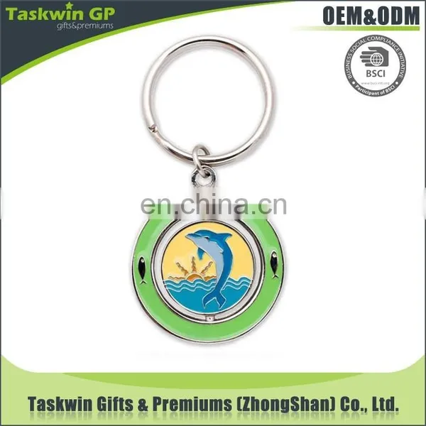 Customized Key Chains Printed Horse Photo Metal Keychain for Promotion photo-3