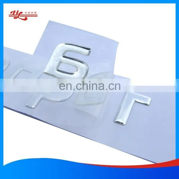 3D Soft Sticker Plastic Logo and Bumper Sticker photo-2