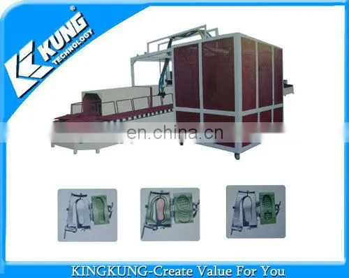 60 Stations PU pouring shoe making machine