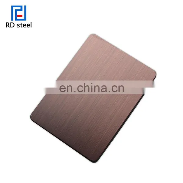 Cheap Price Bright Color 2mm Thick Stainless Steel Wear Steel Plate photo-2