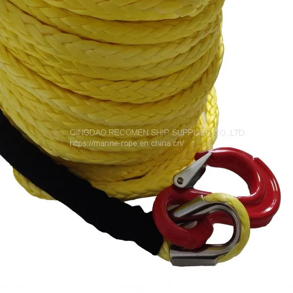 Recomen High Strength 30kn Capacity Electric Rope Winch Rope Hand Winch Wite Rope Winch photo-2