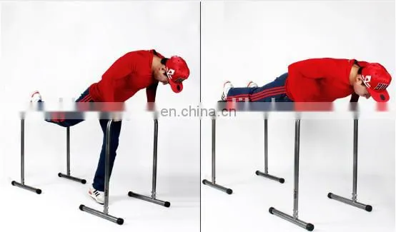 Wholesale Exercise Dip Station Bars,Stainless Steel Parallel Bar,parallel Dip Bars for Sale photo-6