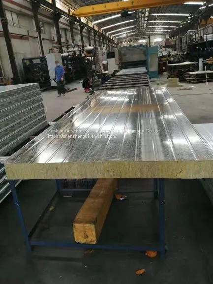 Fire Proof Insulated Sandwich Panel for Prefab House Wall and Roof photo-4