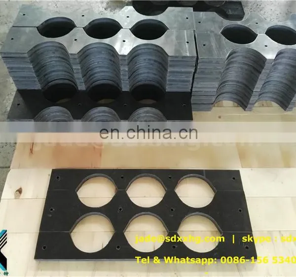 Regenerated HDPE Cable Support | UHMWPE Pipe Support | Plastic Spacer photo-5
