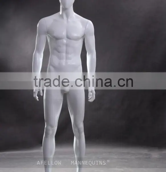 Abstract Fiberglass Men Mannequin Egg Head Male Dummy WEN6 photo-4