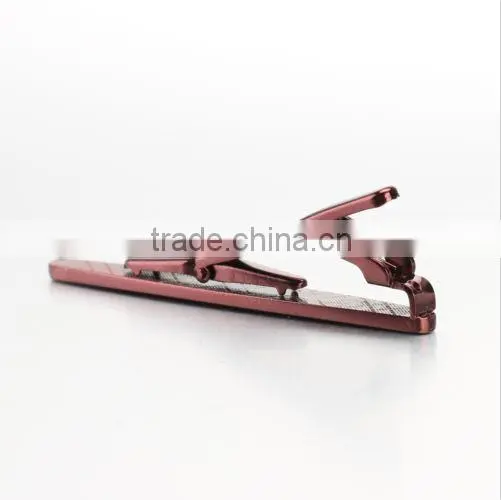 Colored Alloy Metal Mens Fashion Tie Bar Clips Tie Clasps-8 Colors photo-4
