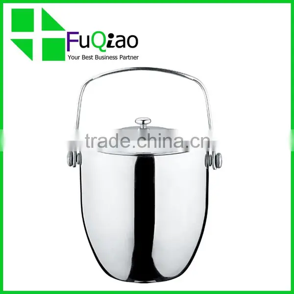 Trade Assurance Barware Metal Round Large Outdoor Ice Buckets for Parties photo-3