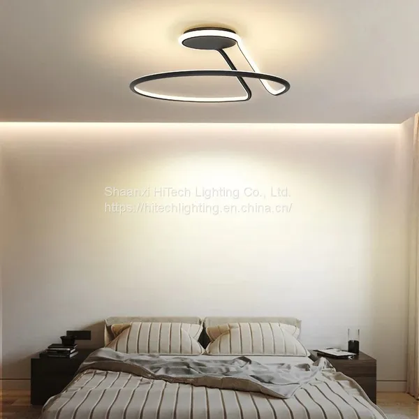 Creative Aluminum Line Led Chandeliers For Balcony Aisle Bedroom Lighting Lamp Modern Minimalist Room Lights Kitchen Fixtures photo-5