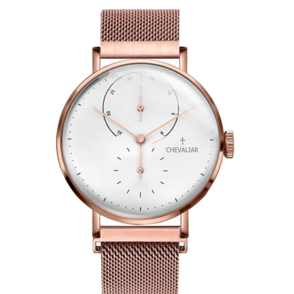 Stainless Steel Mechanical Watches Man Genuine Leather Fashion Automatic Watch photo-2