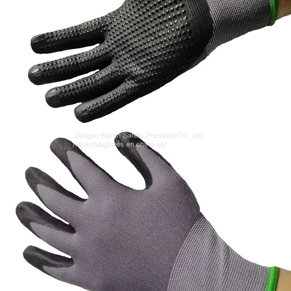 13G Polyester Glove With Nitrile Coated photo-4