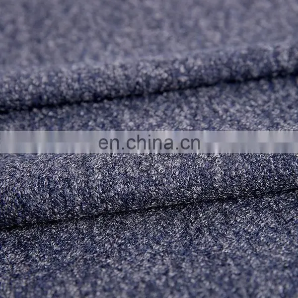 Factory Customized Loop Yarn Dyed Woven Fabric Wool Cotton Polyester Blended Fabric photo-4
