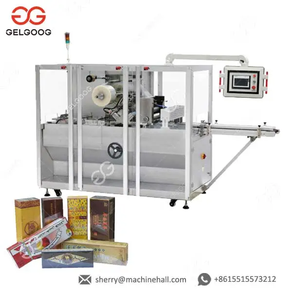 Cellophane Wrapping Machine For Cosmetic Box Chocolate Box Wrapping Machine Perfume Box Wrapping Machine