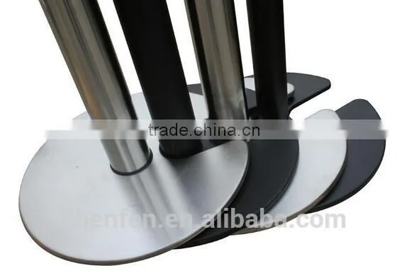 Crowd Control Stanchion/retractable Belt Barrier Stand/metal Queue Post photo-4