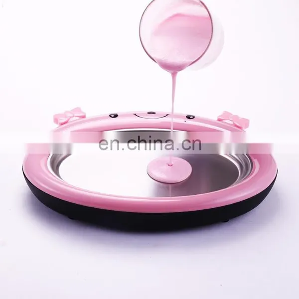 Hot Selling Fried Yogurt Ice Cream Maker Mini Yogurt Rolled Ice Cream Maker For Home Use photo-3