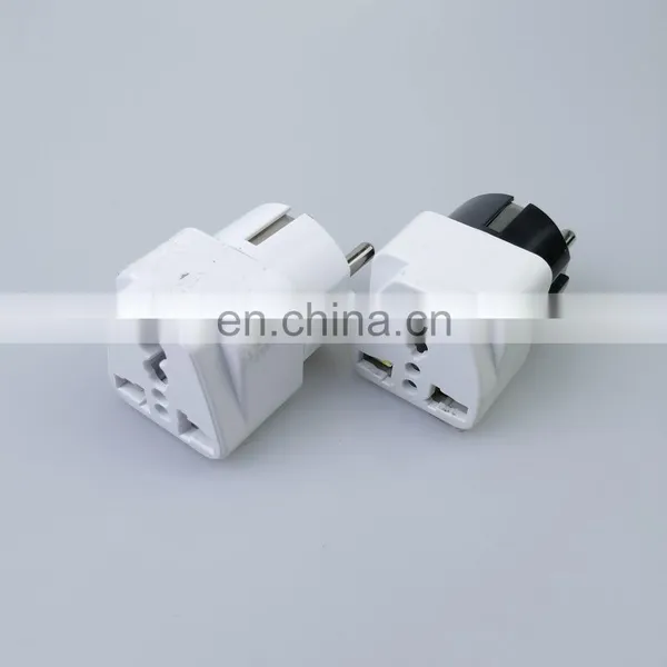 High Quality Plug Adapter International Adapter Travel Home White photo-3